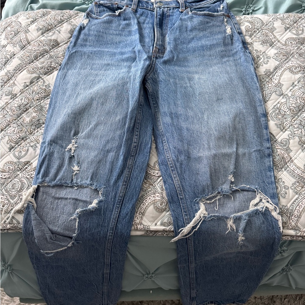 Abercrombie & Fitch Medium Blue Denim